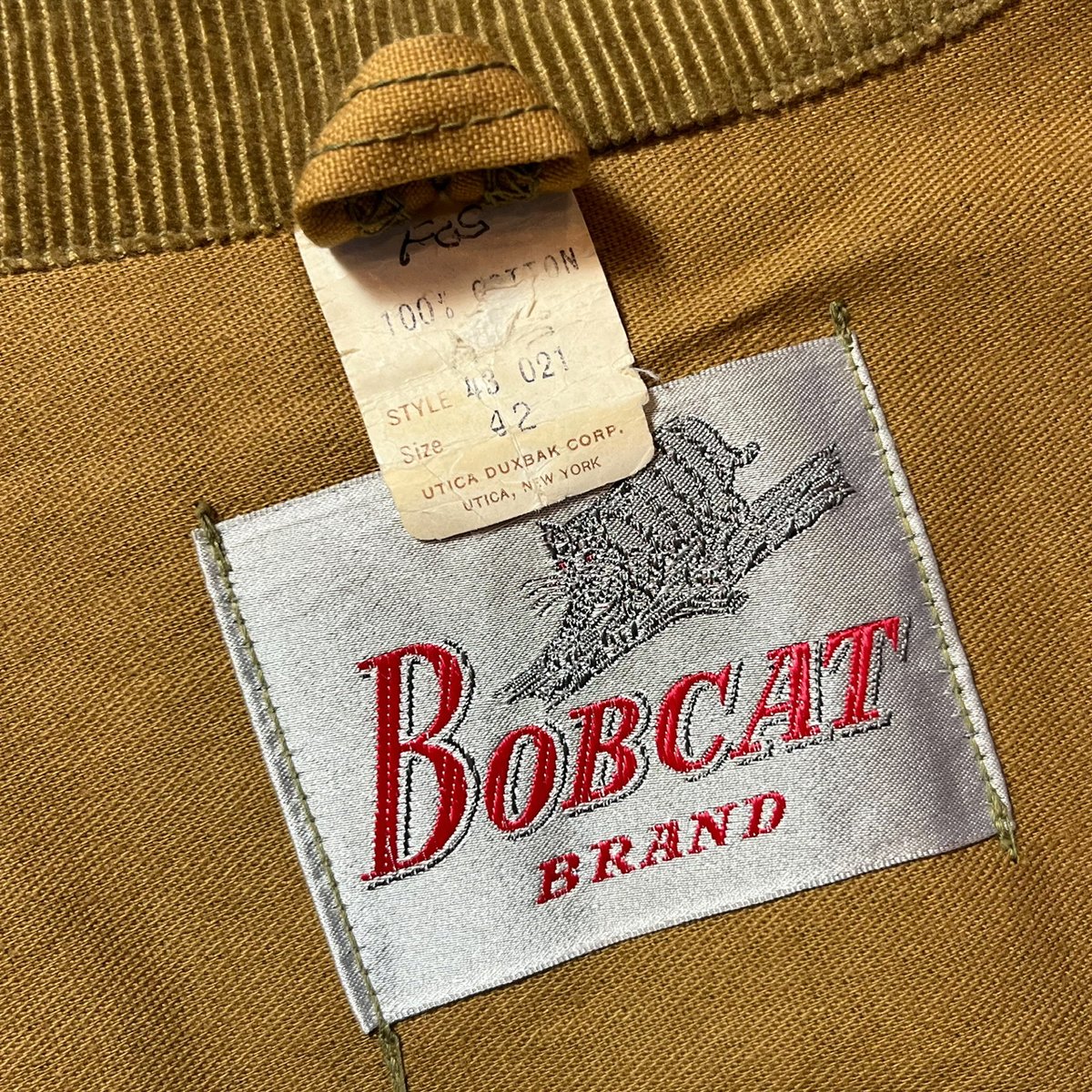 ジャケット・アウター 1960's Painted Hunting Jacket 1960s 10-X Shooting Hunting Jacket 15 Patches Sz 44 1957