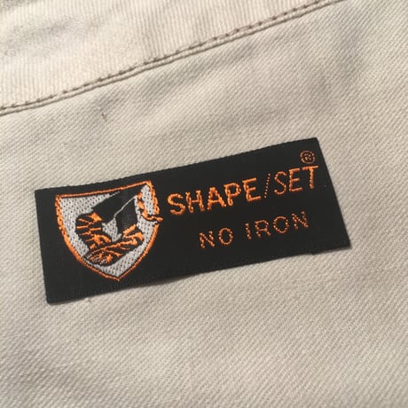 1960's Unknown Corduroy Tapered Pants Deadstock