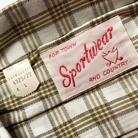 1960's Sportwear S/S Shirt Deadstock
