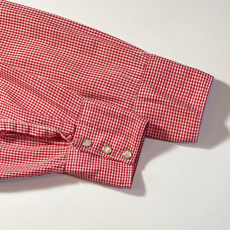 1960's H BAR C Western L/S Shirt Deadstock