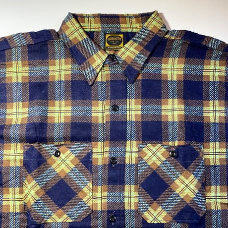 1950's〜 WASHINGTON DEE CEE Flannel L/S Shirt Deadstock