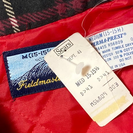 1980's Field Master Flannel L/S Shirt Deadstock