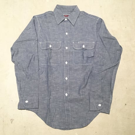 1980's BIG MAC Chambray L/S Shirt Deadstock