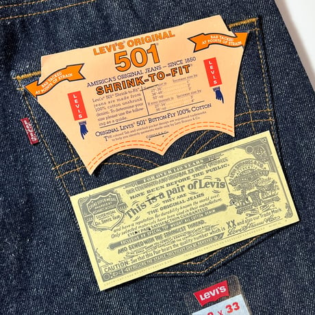 1990's Levi's 501 Denim Pants Deadstock