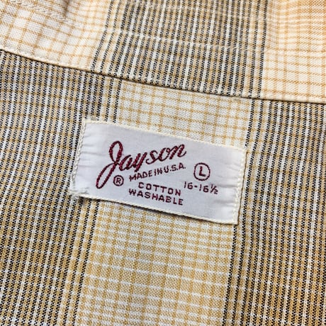 1960's Jayson S/S Shirt