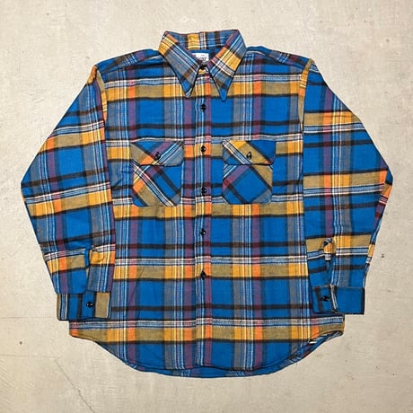 1970's BIG MIKE Heavy Flannel L/S Shirt Deadstock