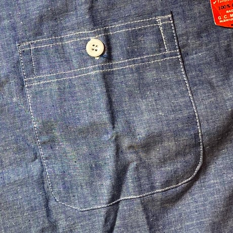 1960〜70's BIG MURPH Chambray L/S Shirt Deadstock
