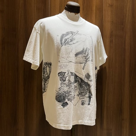 1990's ANDAZIA M.C.ESCHER Mulch Printed Tee