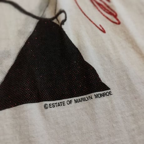 1990's DIAMOND DUST Marilyn Monroe Printed Tee
