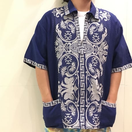 1970's BETYK Embroidery S/S Shirt