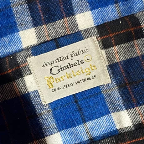 1960's Parkleigh Flannel L/S Shirt Deadstock