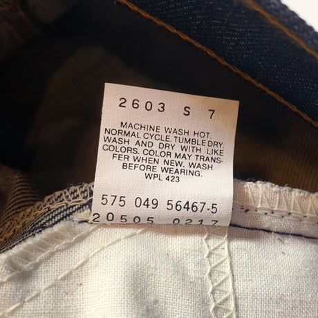 1990's Levi's 505 Denim Pants Deadstock