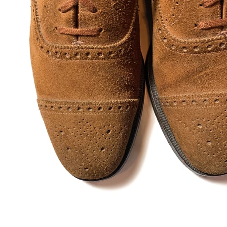 1970's〜 Russell&Bromley Brown Suede Shoes