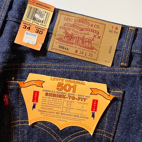 1990's Levi's 501 Denim Pants Deadstock