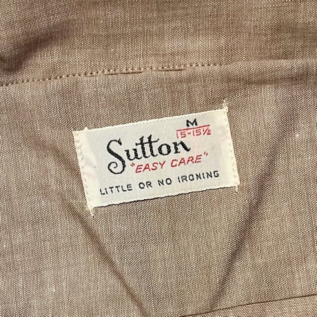 1960's Sutton S/S Shirt Deadstock
