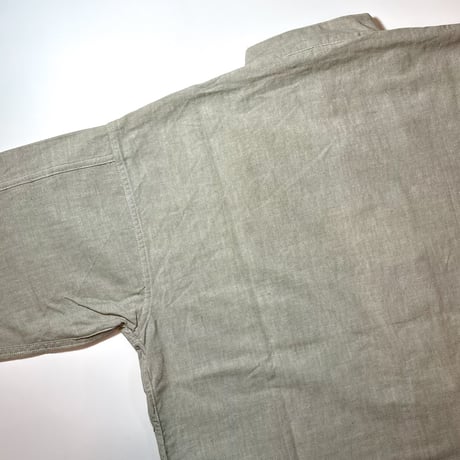 1940's US.ARMY Oxford Pajama L/S Shirt Deadstock