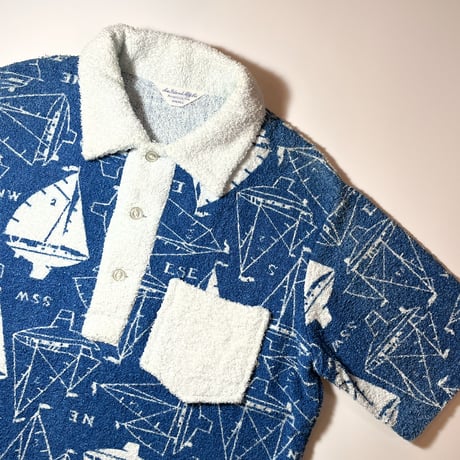 1960's Sea Island Mfg.Co. Pile Pullover S/S Shirt