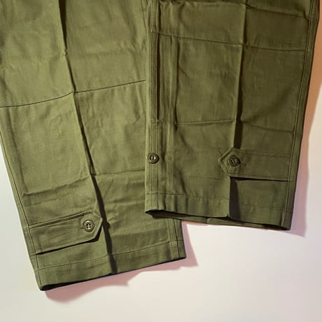 1950〜60's French Army M-47 Herringbone Trousers Deadstock