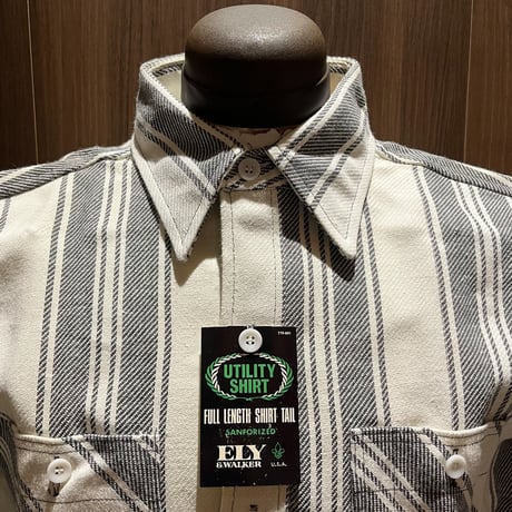 1960's〜 ELY&WALKER Heavy Flannel L/S Shirt Deadstock