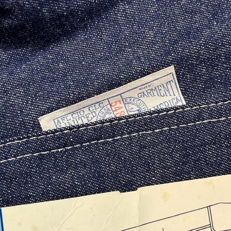 1970's Sears Denim Painter Pants Deadstock