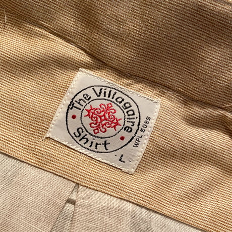1960's The Villagaire Shirt Pullover S/S Shirt Deadstock