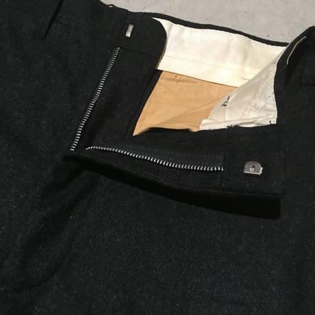 1960's Unknown Wool Tapered Slacks Deadstock