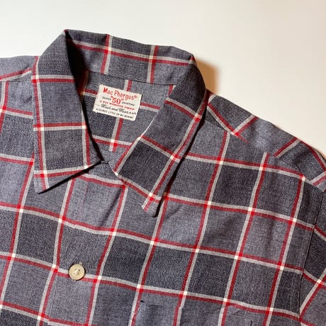 1960's Mac Phergus Rayon L/S Shirt