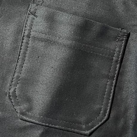 1950's Dubure&Deverchere Black Moleskin Jacket