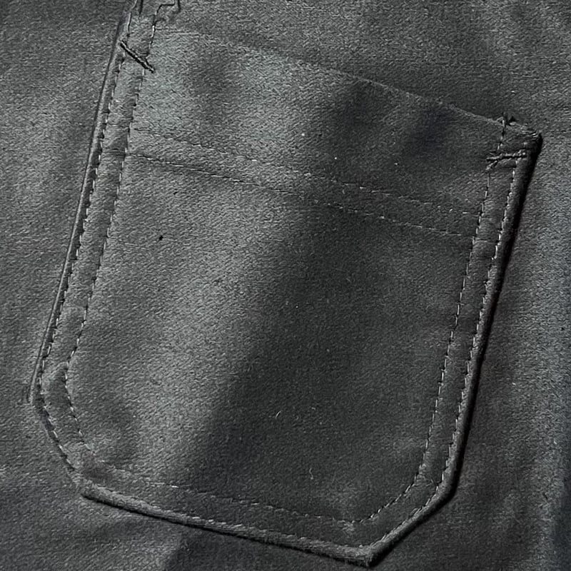 50s ブラックモールスキン　dubure & deverchere 60's DUBURE & DEVERCHERE BLACK MOLESKIN JACKET DEAD STOCK