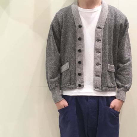 1950's Unknown Salt&Pepper Sweat Cardigan