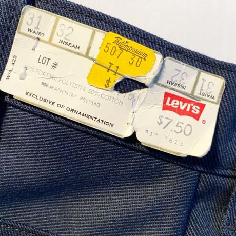 1960〜70's Levi's 518 STA-PREST Tapered Pants Deadstock