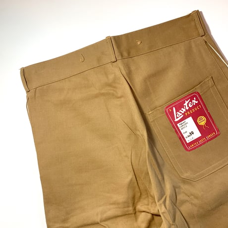 1950's A Lawtex PRODUCT Cotton Trousers Deadstock