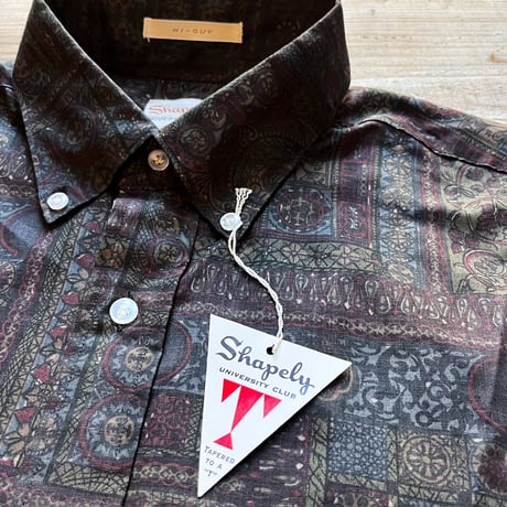 1960's Shapely L/S Shirt Deadstock