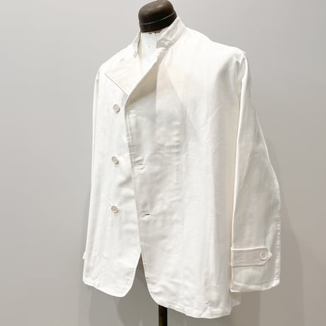1970's Italy Navy Cook Jacket Deadstock