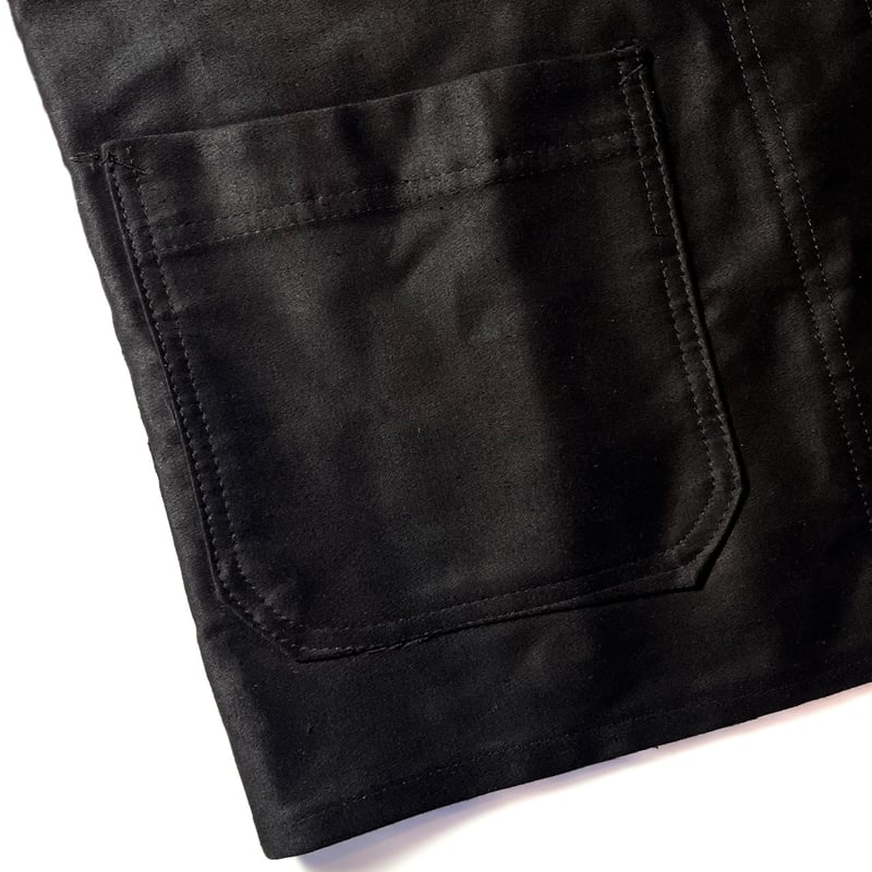 1950's Dubure&Deverchere Black Moleskin Jacket