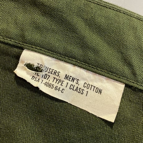 1960's US.ARMY Utility Trousers