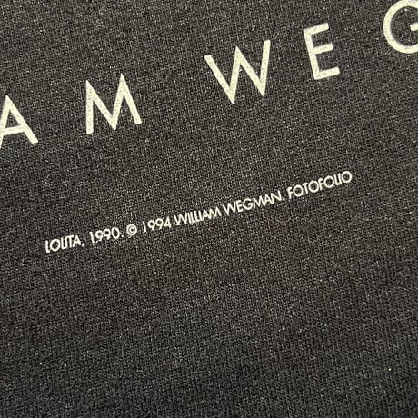 1990's〜 FRUIT OF THE LOOM WILLIAM WEGMAN Printed Tee