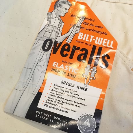 1950's DUBBLE WARE Overall Deadstock