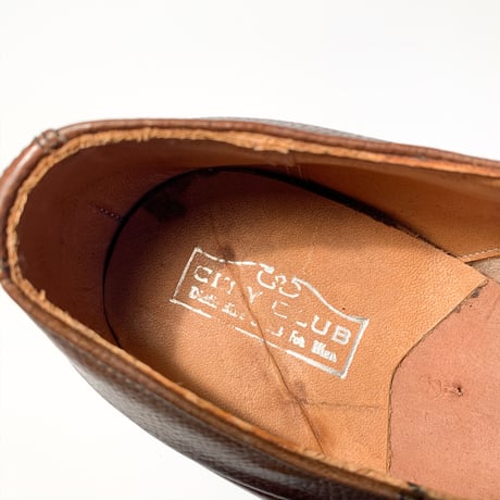 1960's CITY CLUB Leather Shoes Deadstock