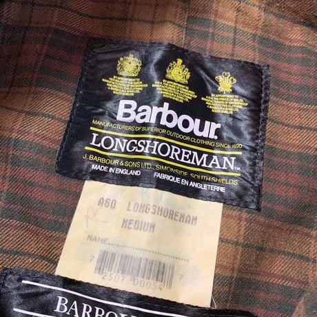 1990's Barbour Longshoreman Oiled Jacket
