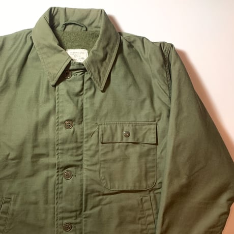 1980's US.NAVY A-2  Deck Jacket