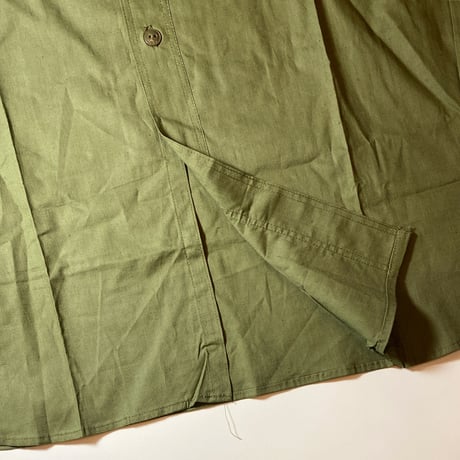 1940's US.NAVY N-3 Poplin L/S Shirt Deadstock