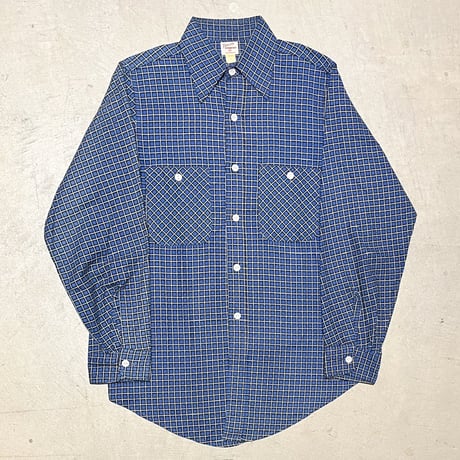 1960's E&W Flannel L/S Shirt Deadstock