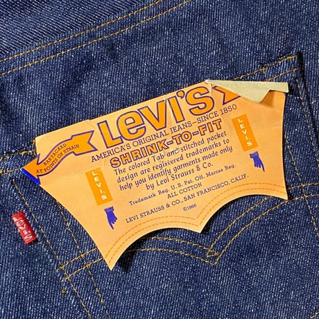 1980's Levi's 501 Denim Pants Deadstock