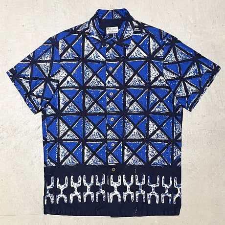 1950's Alfred Shaheen S/S Shirt