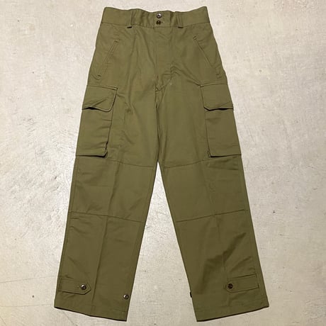 1950〜60's French Army M-47 Herringbone Trousers Deadstock