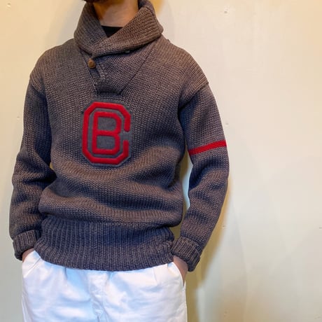 1940's Wilson Shawl Collar Sweater