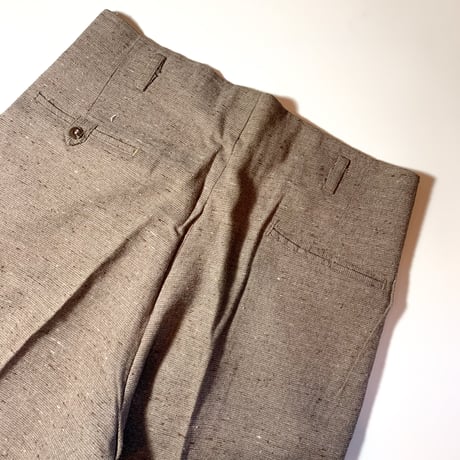 1950's Unknown Rayon Trousers Deadstock