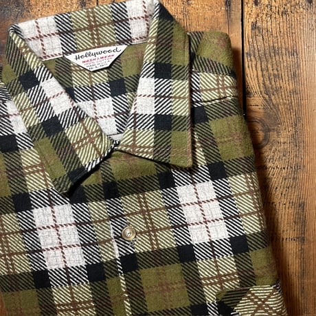 1960's Hollywood Flannel L/S Shirt Deadstock