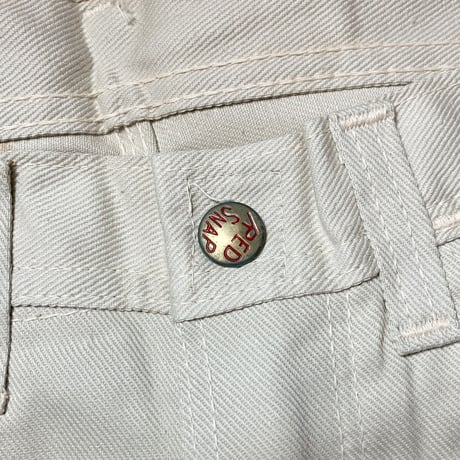 1960's RED SNAP Tapered Pants Deadstock